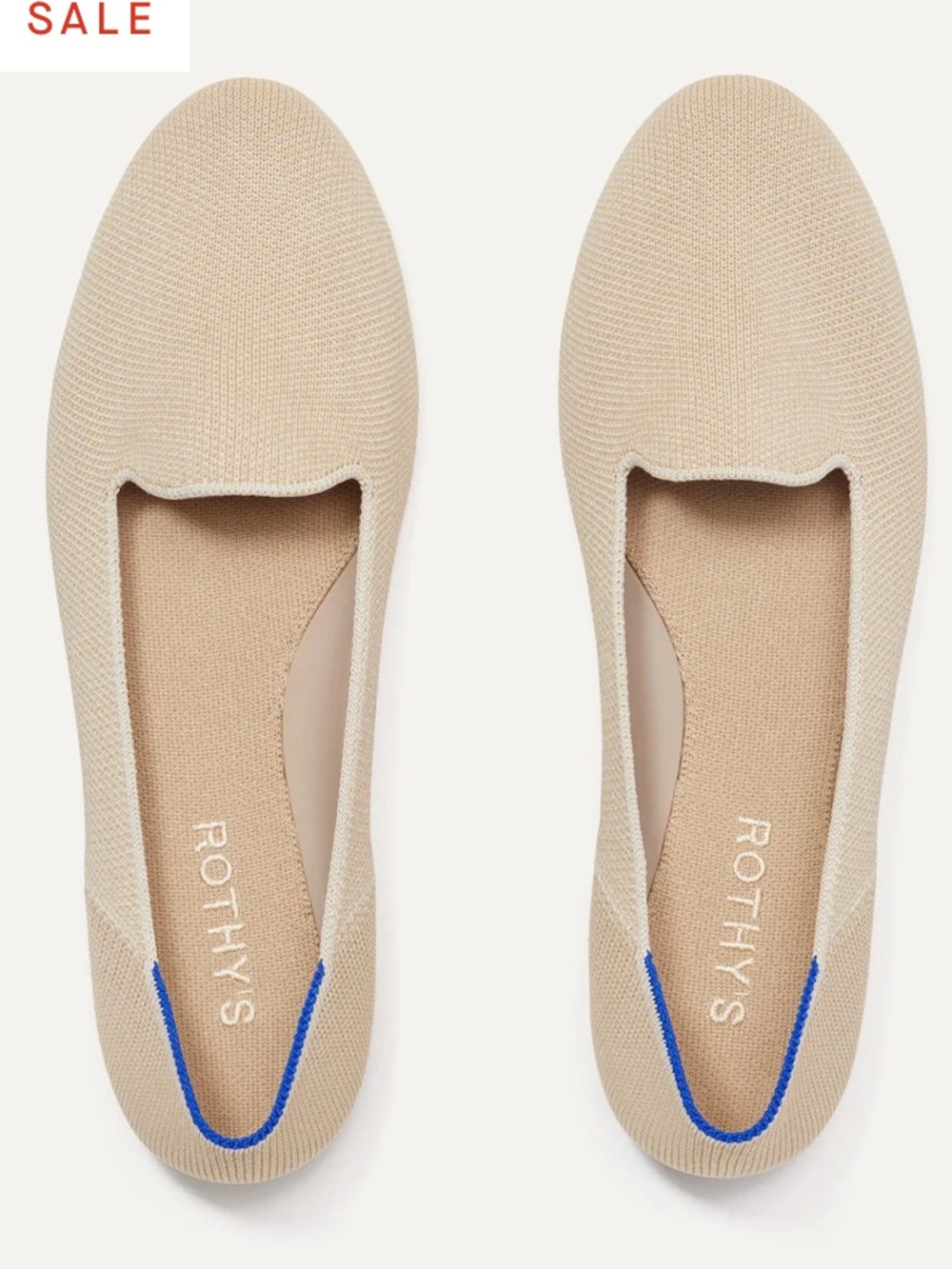 Rothy’s The Lounge Loafer in Sandstone Cream - Picture 2 of 14